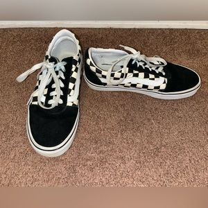 Checkered Vans